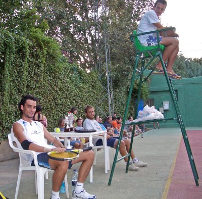 Muy reñida la Final del Open de Tenis'06 de Abla