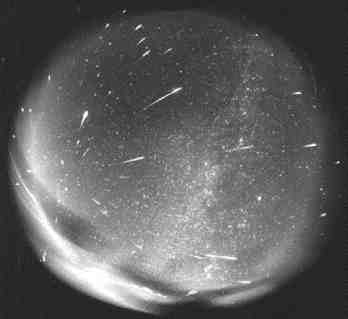 Lluvia de meteoros en Abla - Leónidas 2006