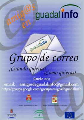 Grupo de correo electrónico 'Amigos Guadalinfo'