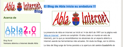 El 'Blog de Abla en Internet' cumple 3 años