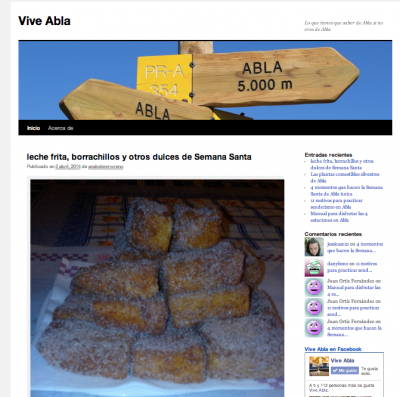 El nuevo Blog 'Vive #Abla'
