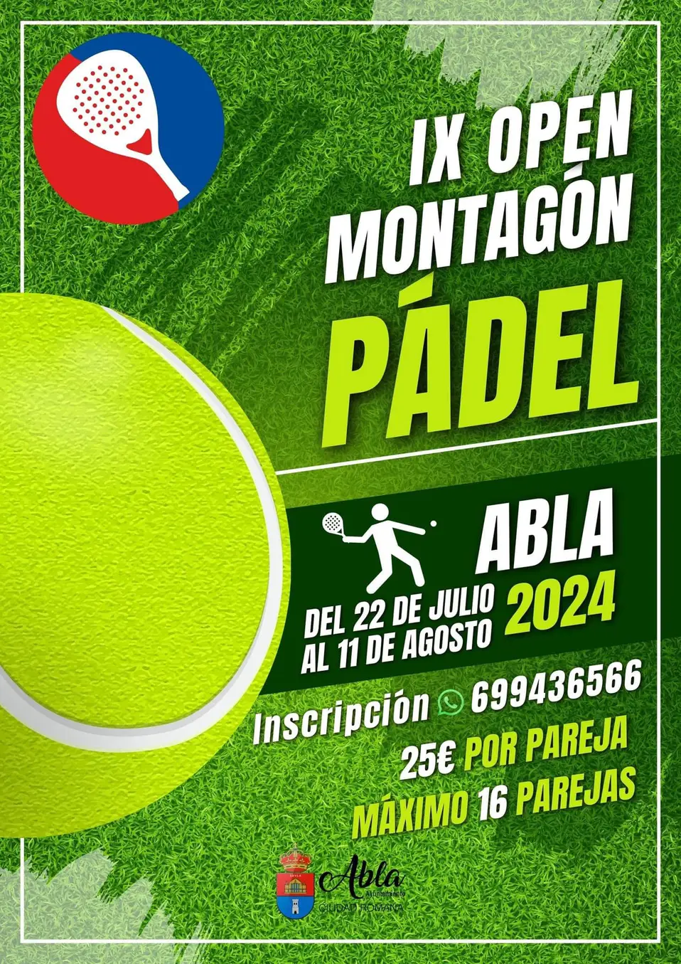 IX Torneo Open Abla de Pádel &#127934; 2024 #GoPadelAbla